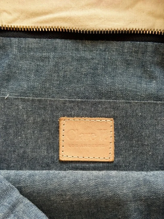 Clare V. Moyen Messenger Tan - Picture 2 of 5